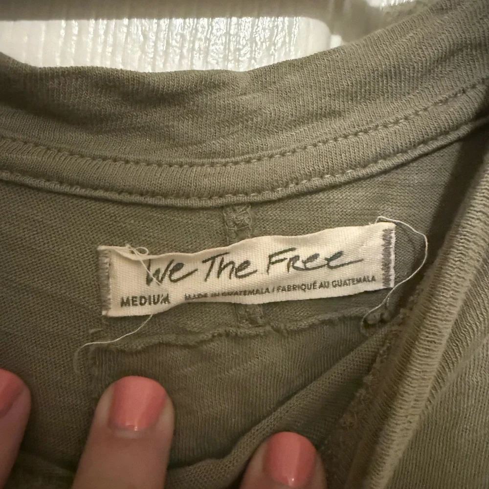 Free People We the Free Arden Extra Long Cotton Top - Picture 4 of 6